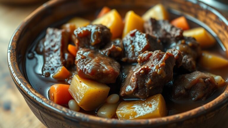 calorie count in beef stew