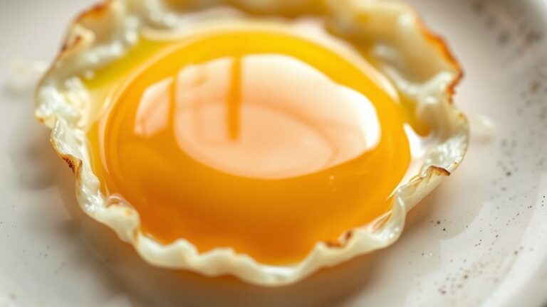 calories content of fried egg