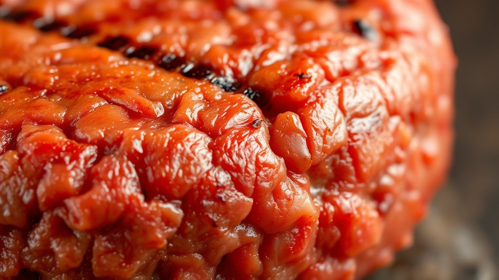 calories in beef patty