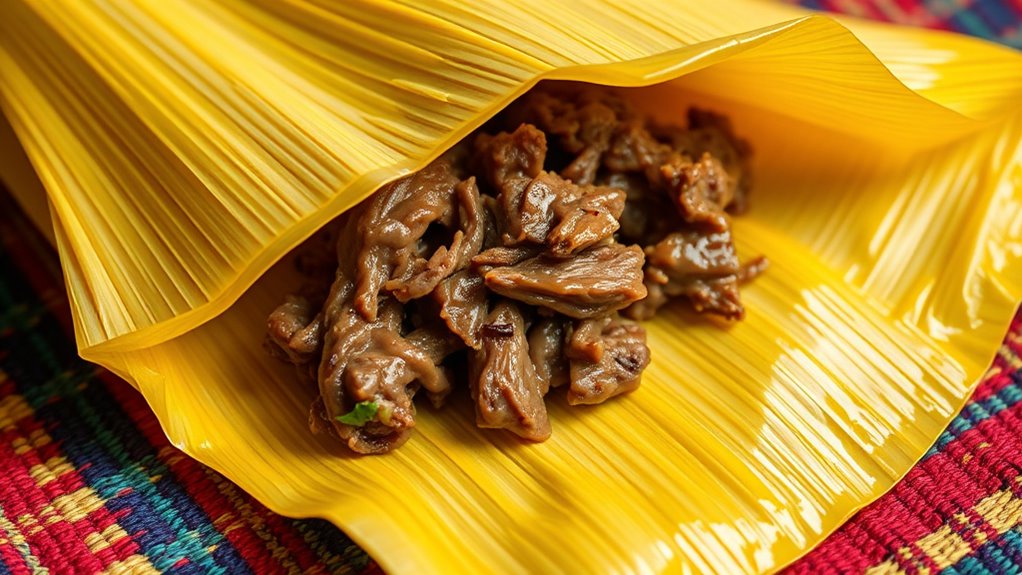 calories in beef tamale