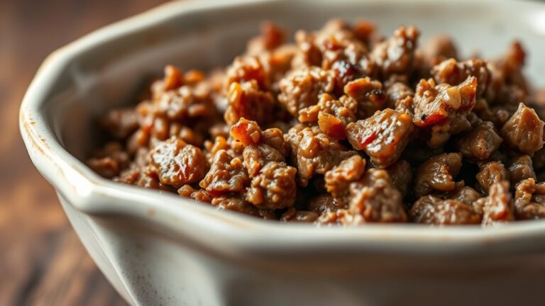 calories in cooked ground beef