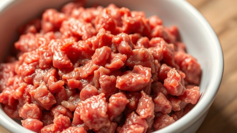 calories in ground beef