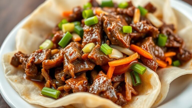 chinese savory pancake roll