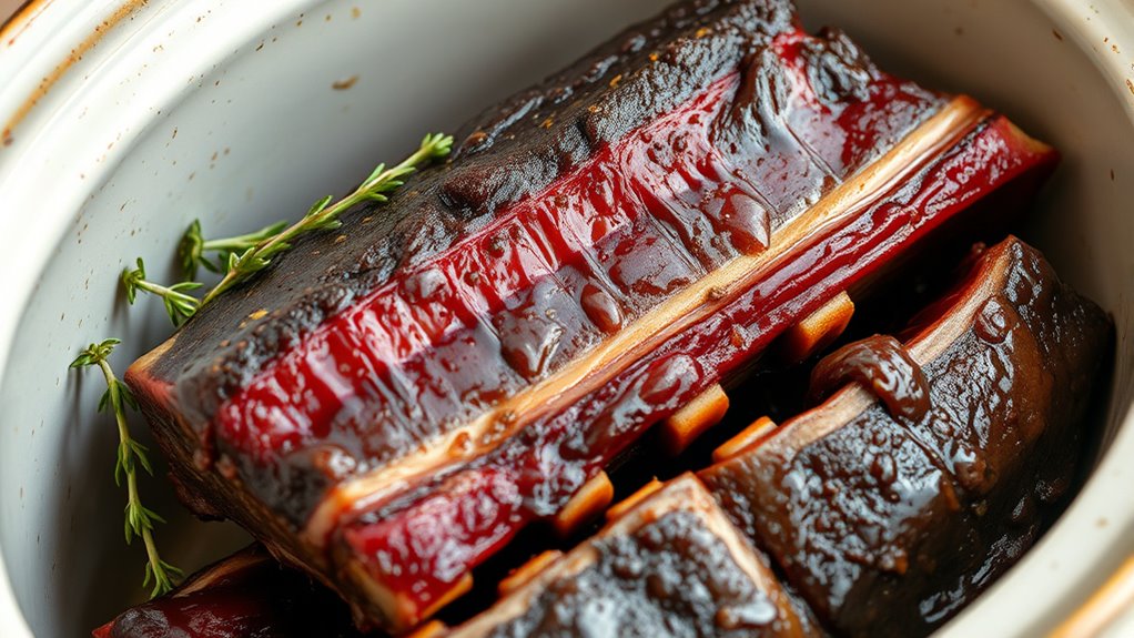 choose flavorful marbled ribs