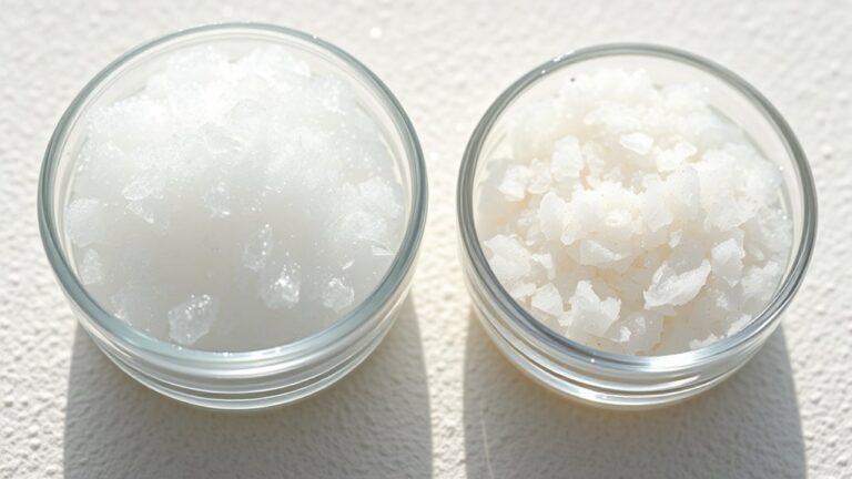 comparing skin exfoliation options