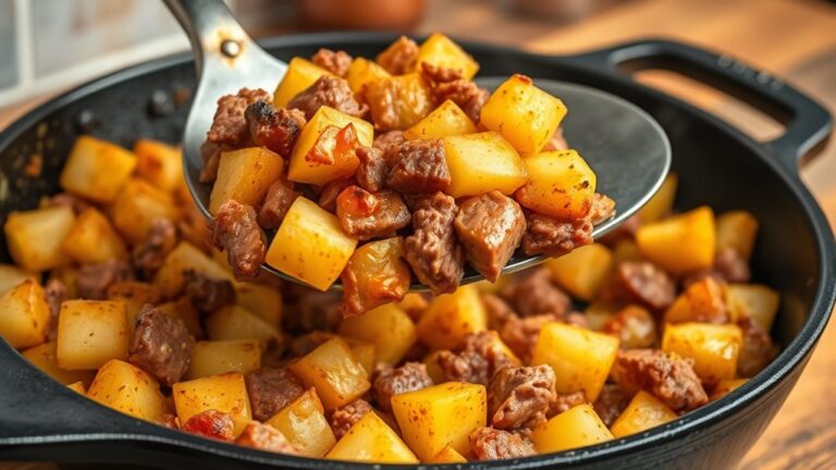 crispy canned hash preparation