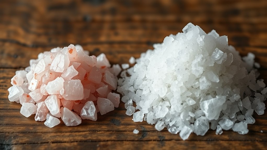 different types of natural salts