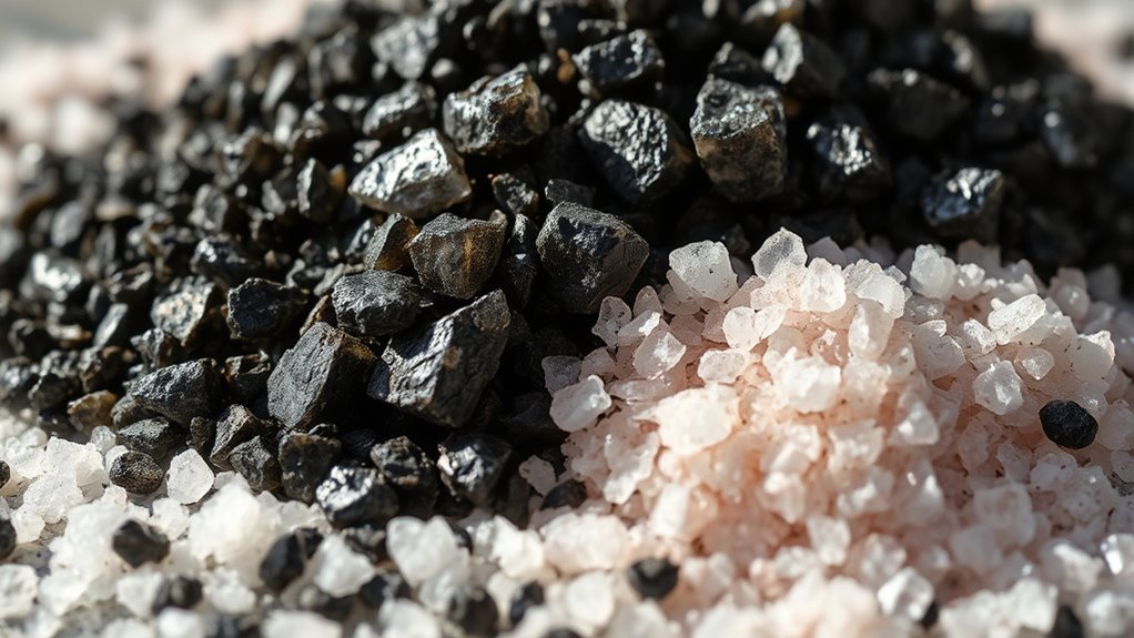 different types of salts