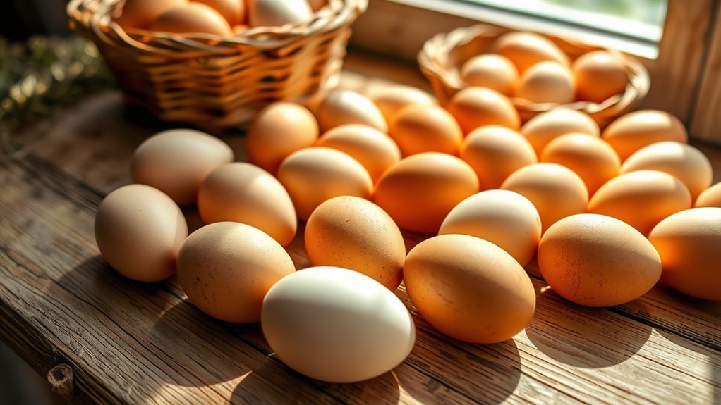 egg production varies widely