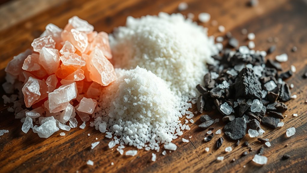 flavorful textured finishing salts