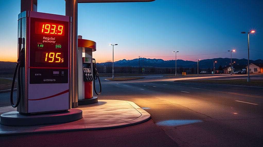 gas prices and amenities