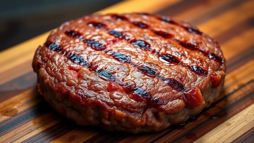 ground beef calorie variation