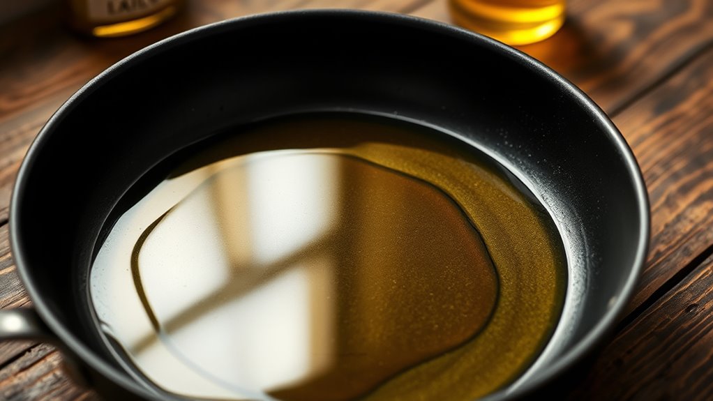 optimal oil for seasoning