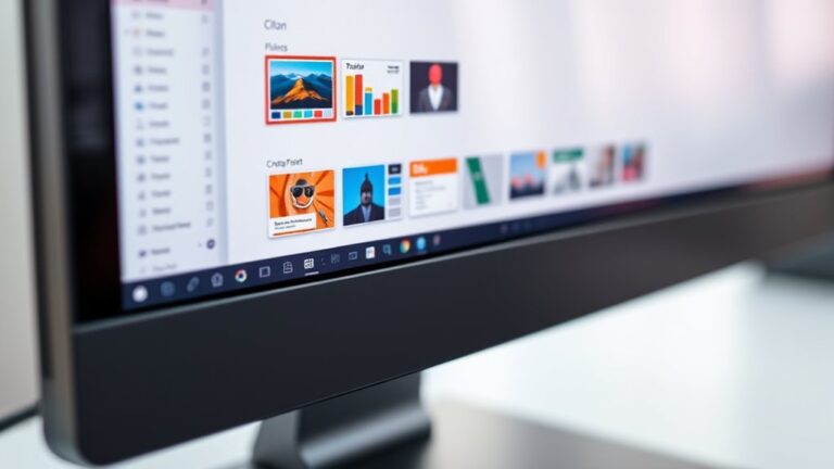 preview pane for slides