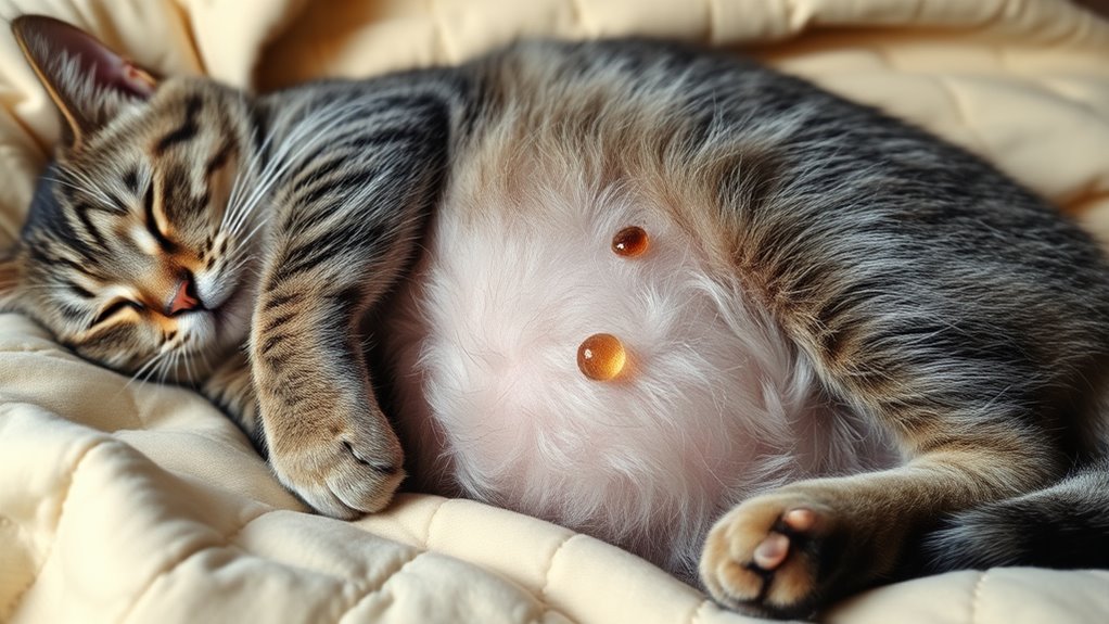 safe flea treatments pregnant cats