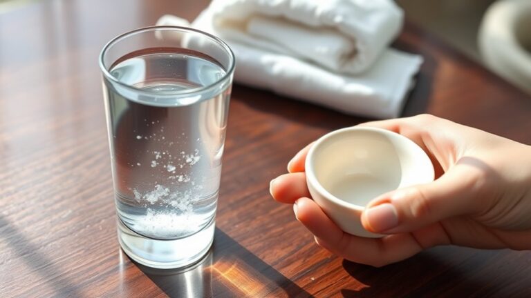 saline rinse post extraction