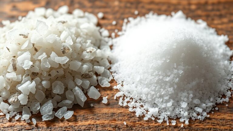 salt composition and minerals