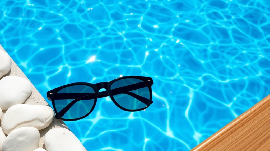 salt water pool eye discomfort