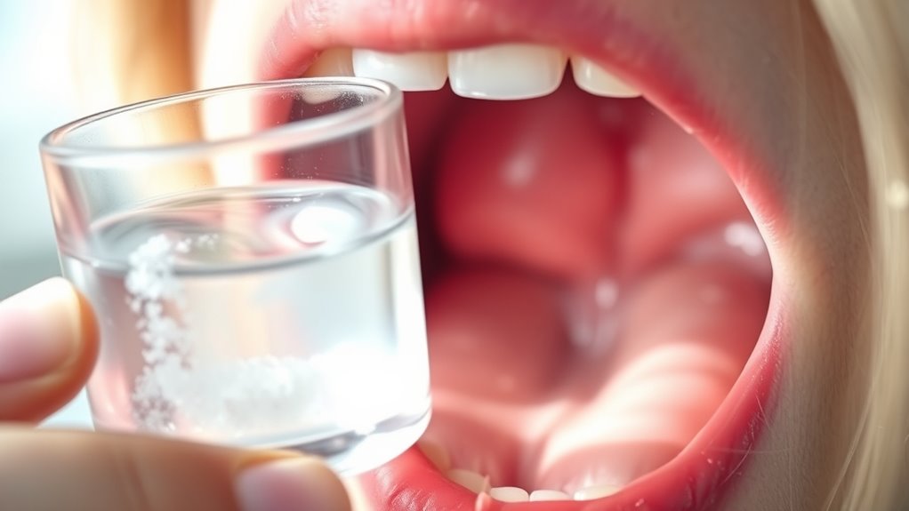 salt water soothes toothache