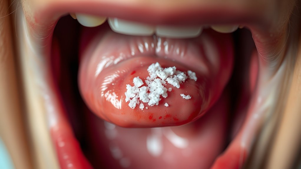 saltwater rinse can soothe