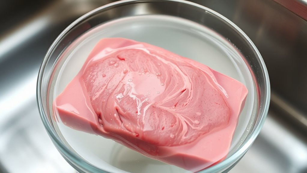 soak change water regularly