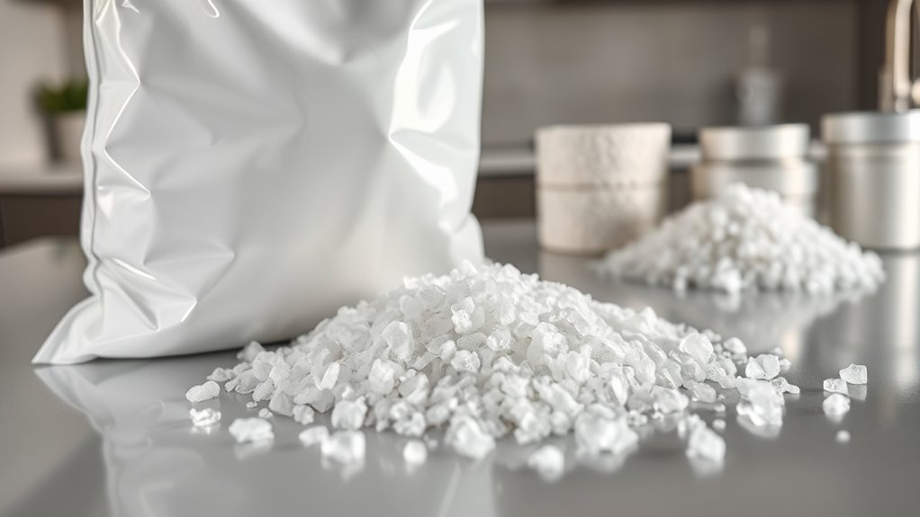 types of water softener salts